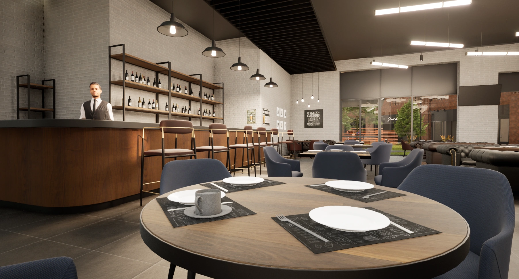 ЖК VOXHALL — Restaurant 3